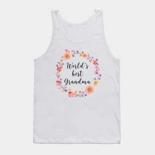 World's Best Grandma Tank Top